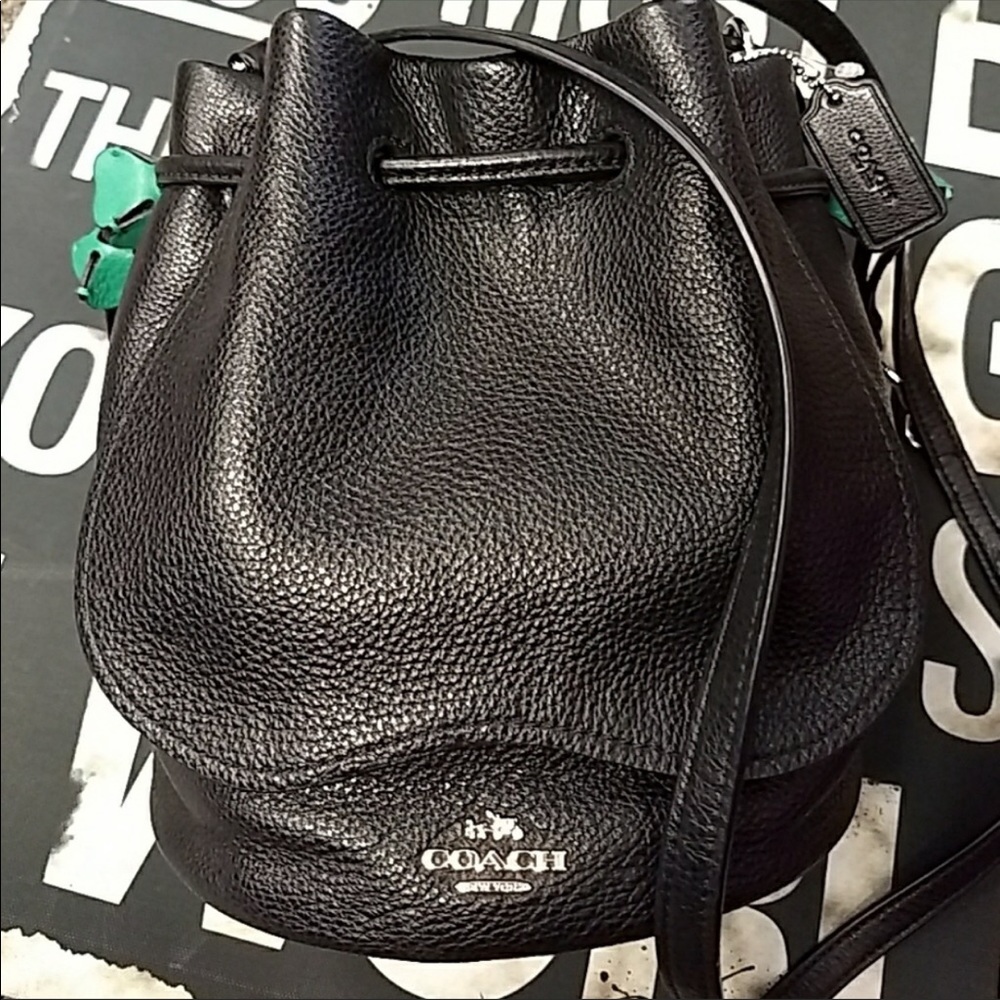 Coach drawstring petal bag (small)